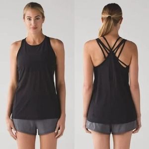 Lululemon Athletica Black Tank Top